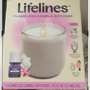 QVC Lifelines Flameless Candle Diffuser